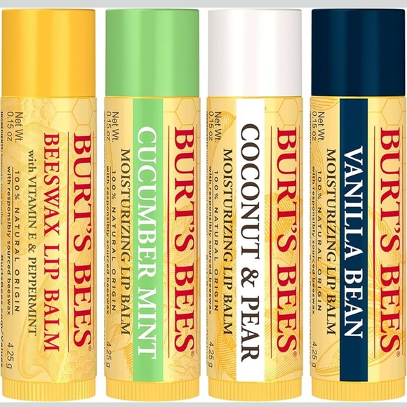Burt's Bees Lip Balm Flavors of Spring Variety Pack - Picture 2 of 5